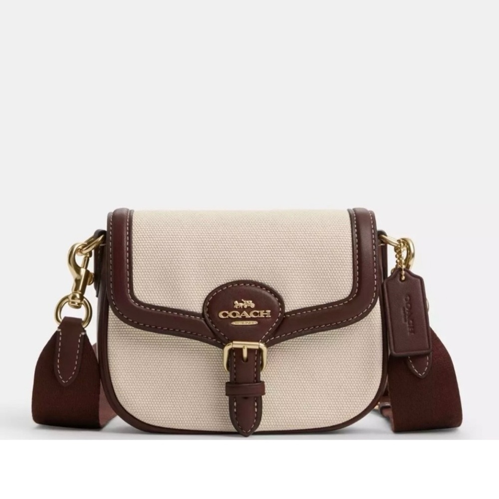 Coach “Amelia” saddle bag